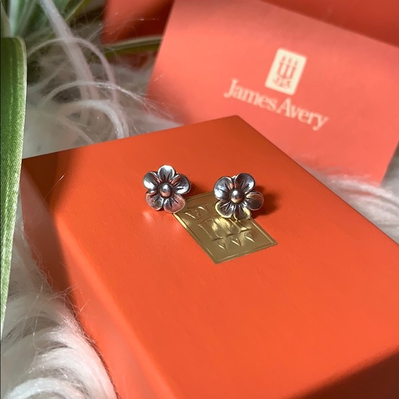 James Avery Jewelry James Avery Earrings Flower Studs Sterling